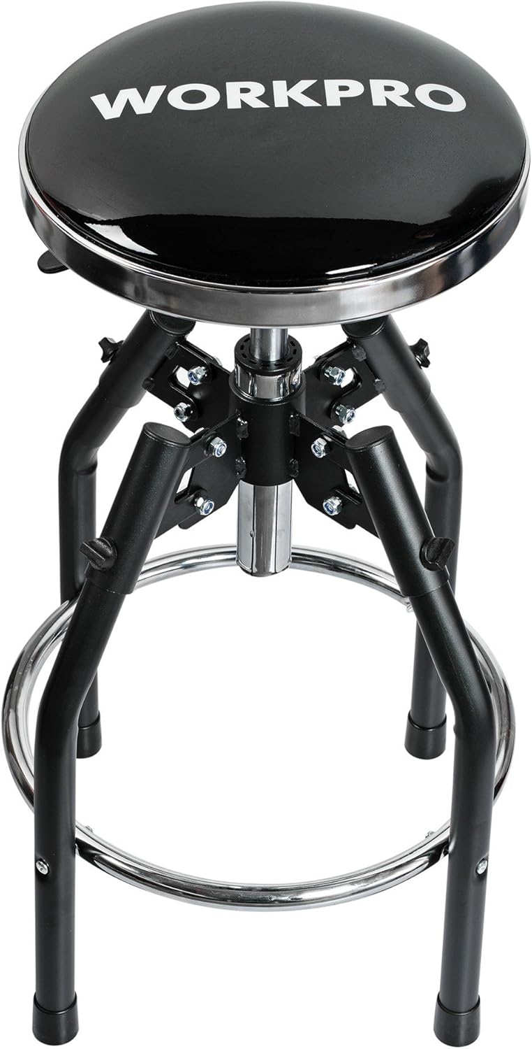 Heavy Duty Adjustable Hydraulic Shop Stool X67039