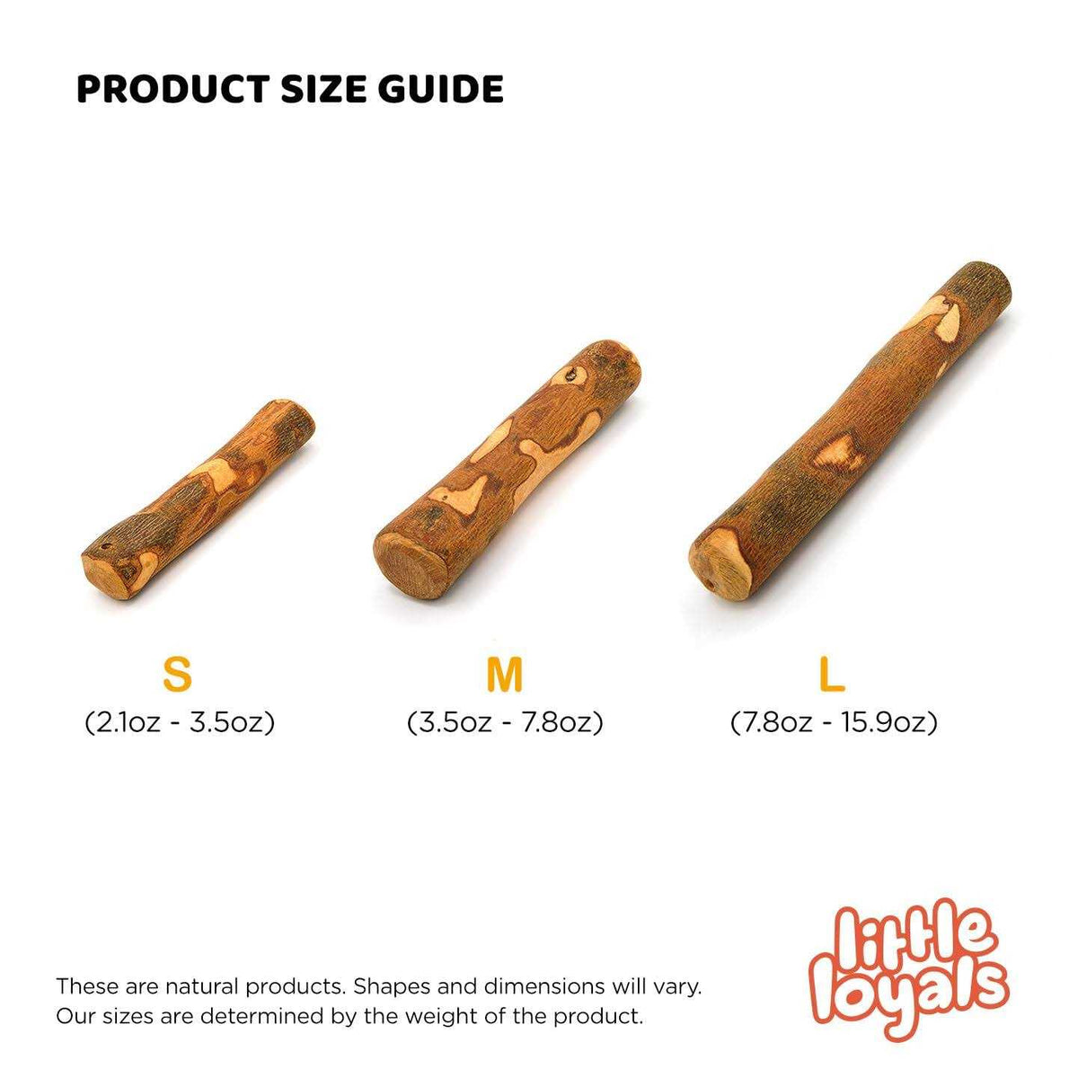 Olive Wood Dog Chew M301