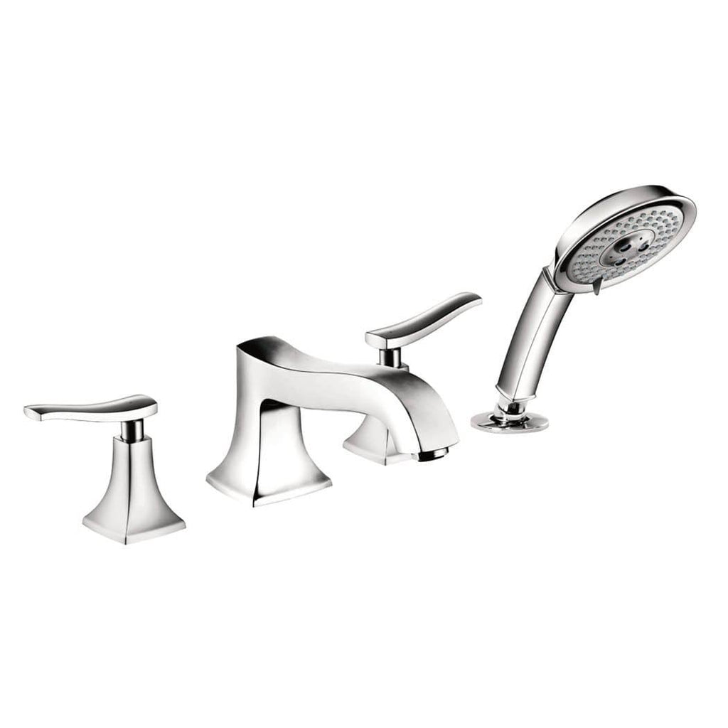 Chrome 4 Hole Roman Tub Trim Set Q537901