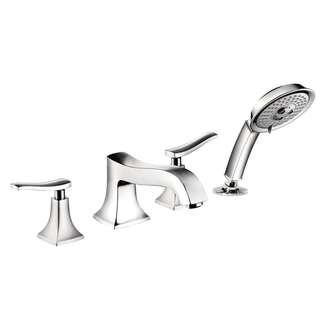 Chrome 4 Hole Roman Tub Trim Set Q537901