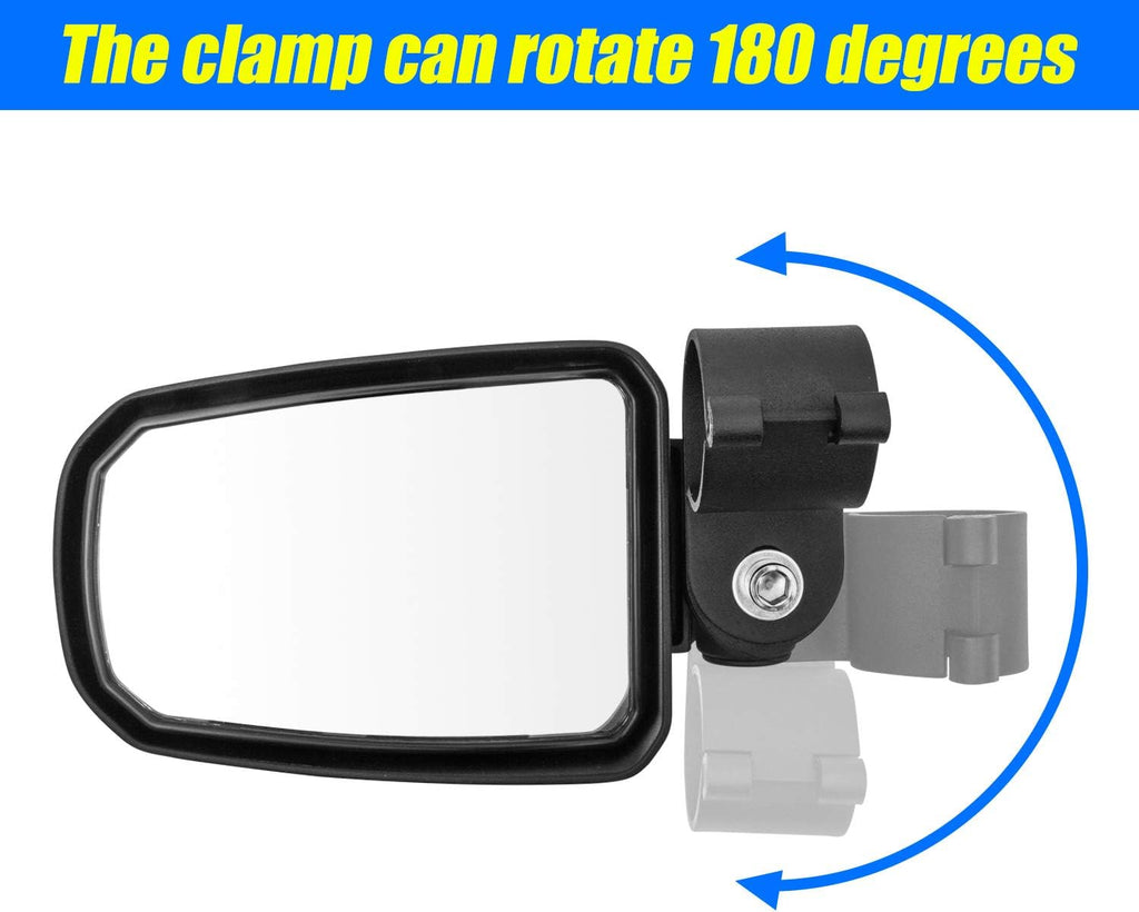 1.75 inch Roll Bar Side Rear View Mirror Z89712