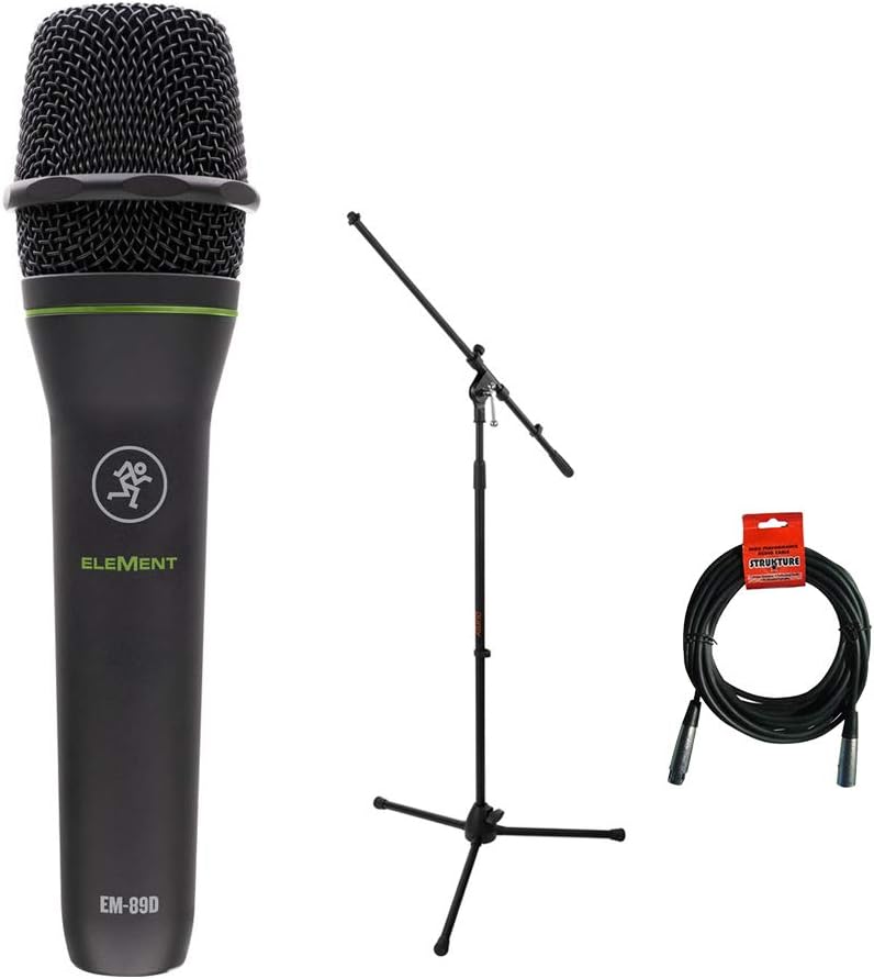 Dynamic Vocal Microphone with Tripod Stand & XLR Cable Q3034
