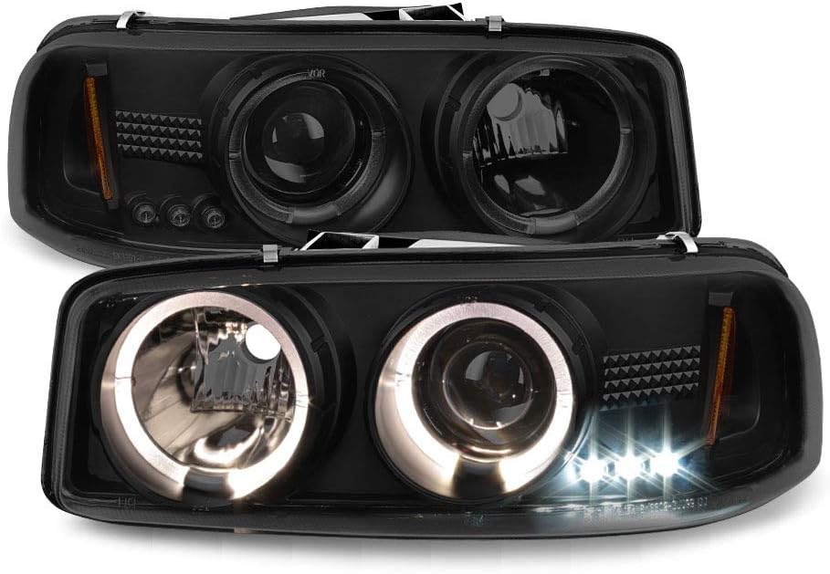 Chrome Housing Projector Headlights Assembly A7131