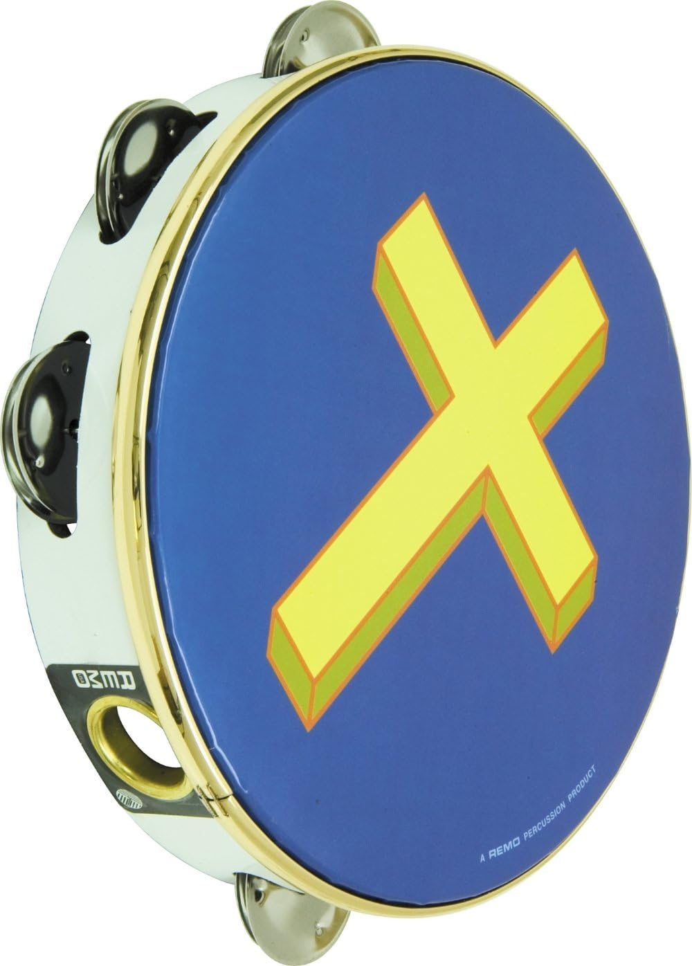 8" Diameter Tambourine with 8 Pairs Jingles R1439