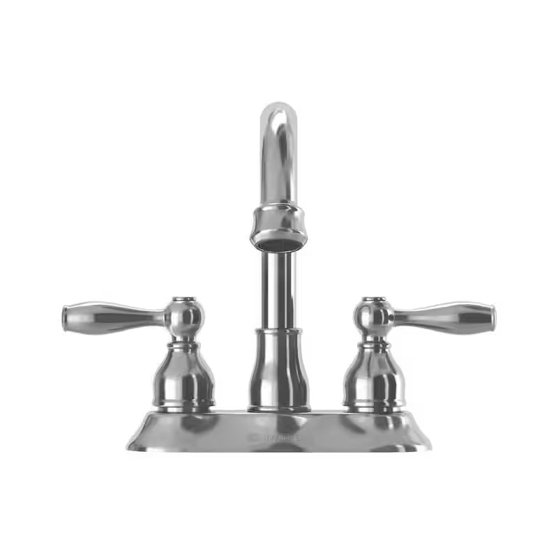2-Handle High-Arc Bathroom Faucet in Polished Chrome F672086