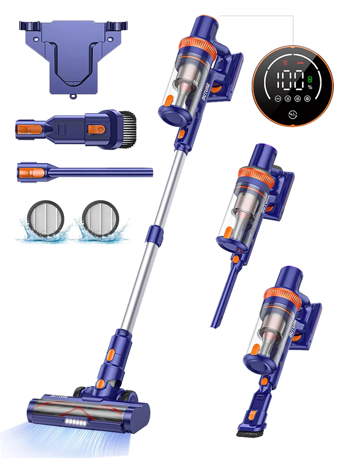 Cordless Stick Vacuum Cleaner Lightweight V655665