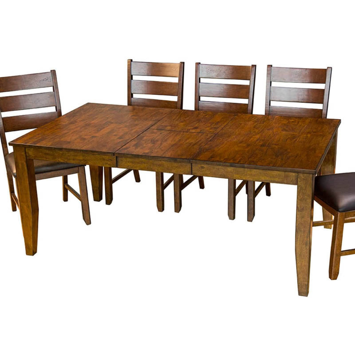 72x22 Rectangular Leg Table with Butterfly Leaf H216163