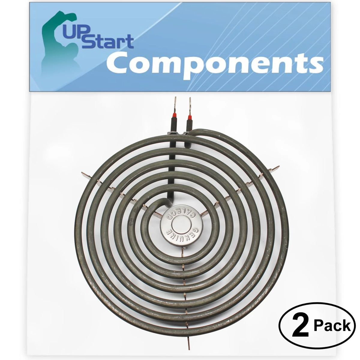 2-Pack 8 inch 6 Turns Surface Burner Element for Range K73956