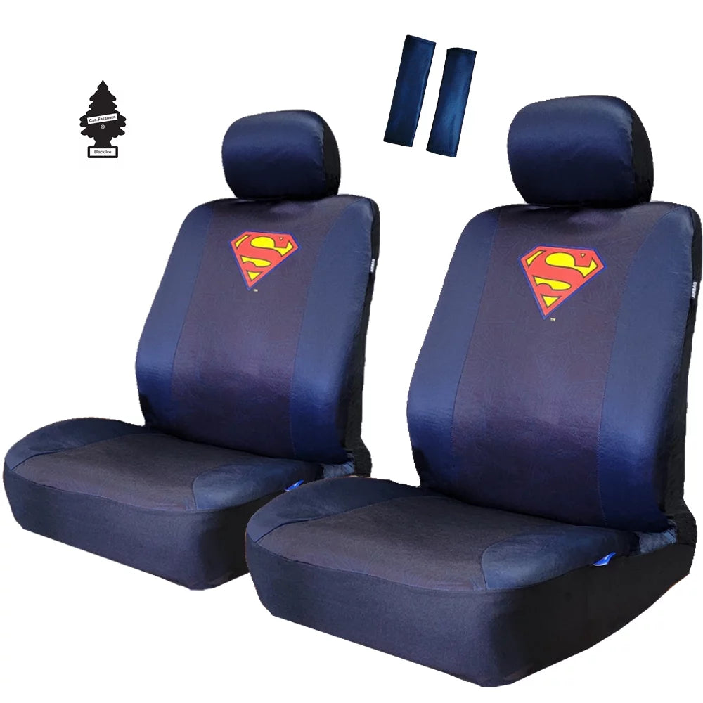 Car Seat Covers Shoulder Pads Set with Air Freshener W213831