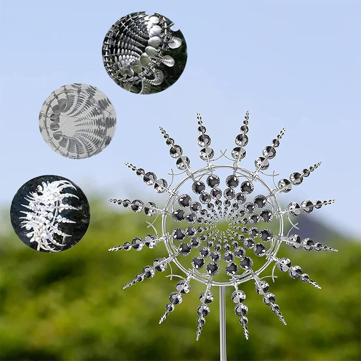 Metal Windmill Garden Decoration A266