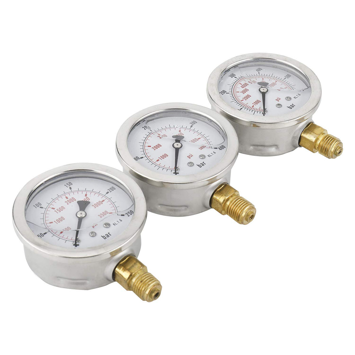 Hydraulic Pressure Test Kit with 11 Couplings 25/40/60 Mpa S9453