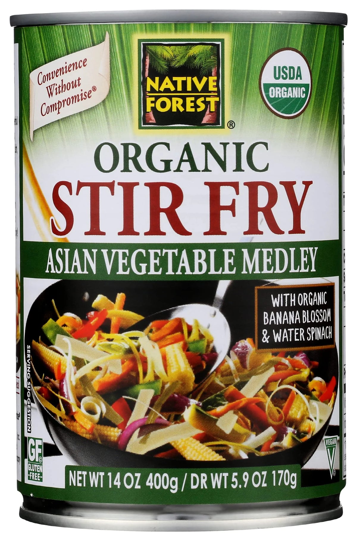Organic Asian Vegetable Medley 14 Oz (Pack of 6) Z4002