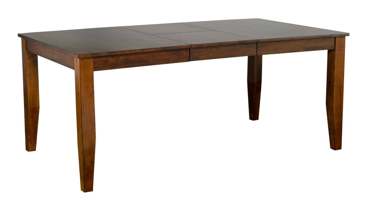 72x22 Rectangular Leg Table with Butterfly Leaf H216163