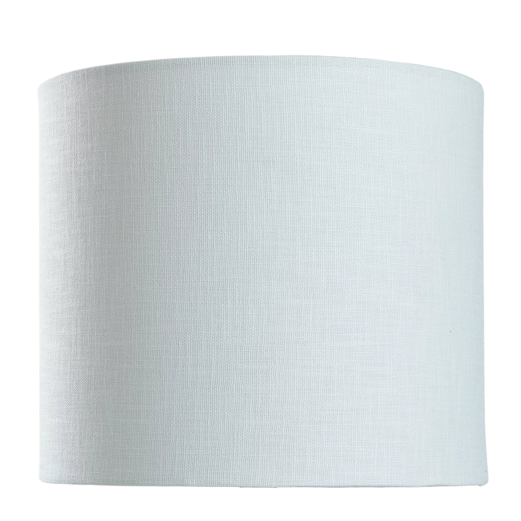 Matte Black Table Lamp with Drum Shade R692