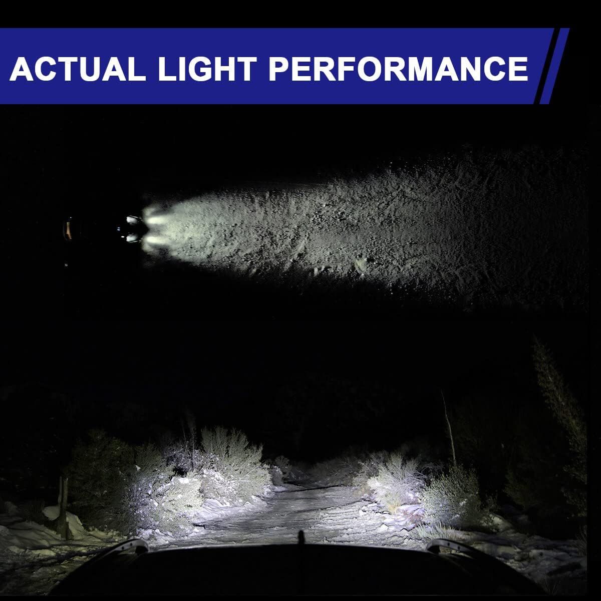 3" SAE Driving Lights White Sport Beam LED Pods with TIR Optics, Pair L329684