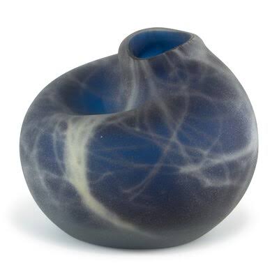 Marbled Glass Table Vase Y6055