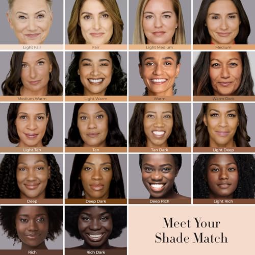 Medium Dark Foundation Starter Kit with Brush I1676