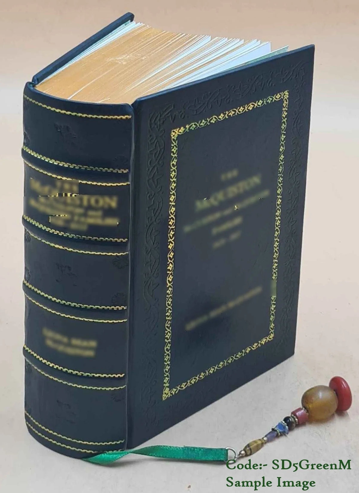 Premium Leather Bound Book O2872