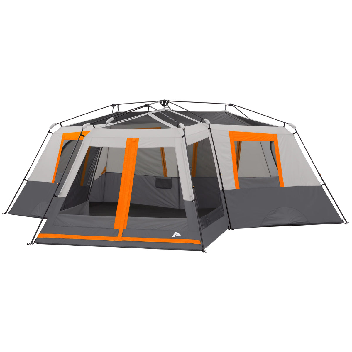 20' x 18' 12-Person 3-Room Instant Cabin Tent with Screen Room J374051