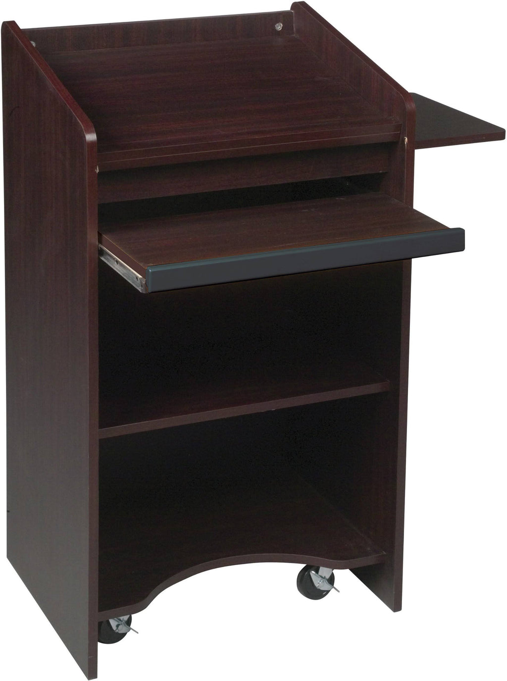Mahogany Mobile Lectern K2996