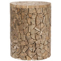 Round Teak Stool A6631