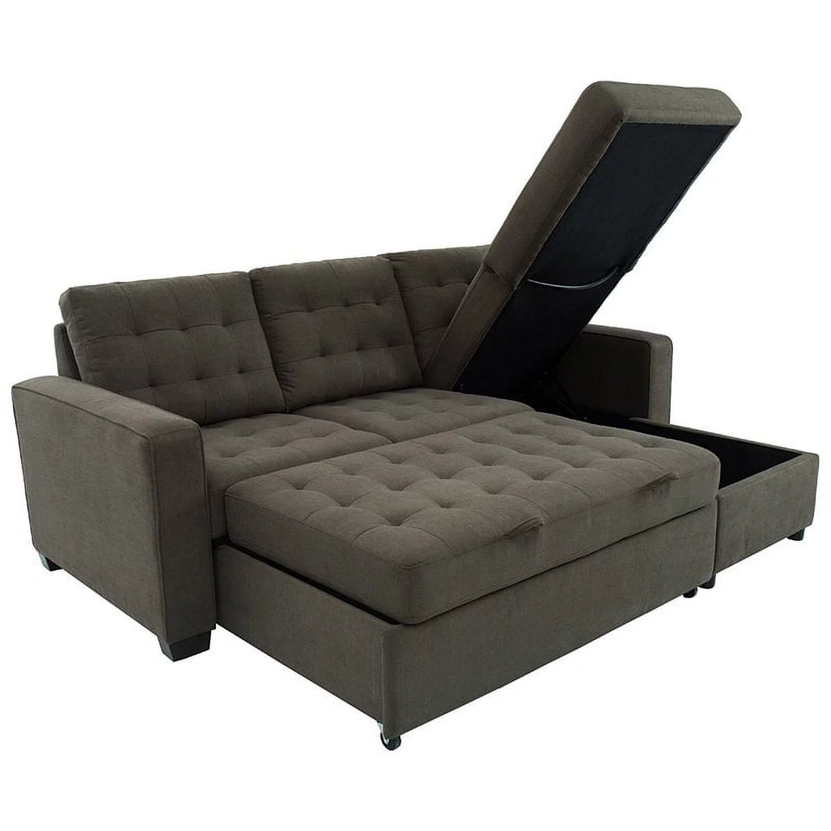 Espresso Sleeper Sectional E756283