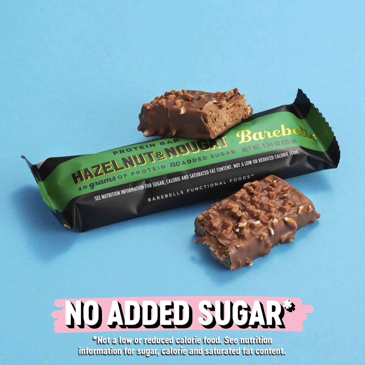 12 Count 1.9oz Hazelnut & Nougat Protein Bars X445