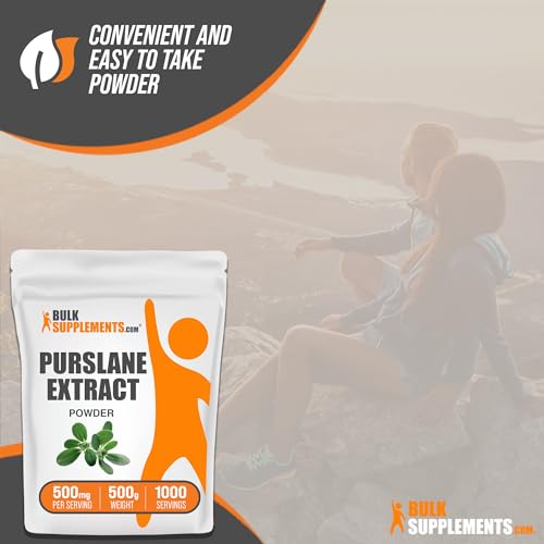 Purslane Extract Powder, 500mg per Serving, 1kg (2.2 lbs) B76700