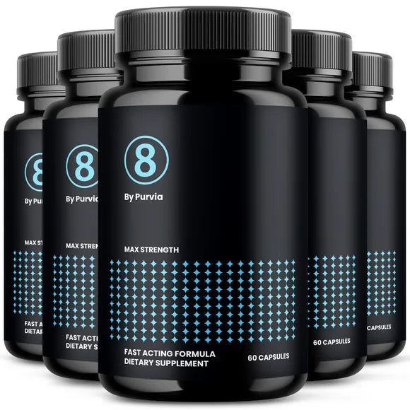 8 Pills Overall Wellness Supplement, 300 Capsules V379404