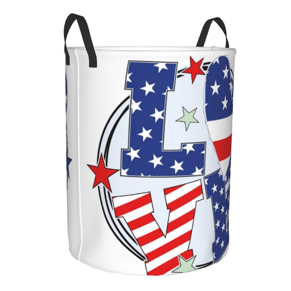 Round Waterproof Collapsible Laundry Basket F42297