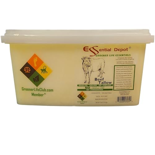 Grass Fed Non-GMO Beef Tallow 7 lbs X10000