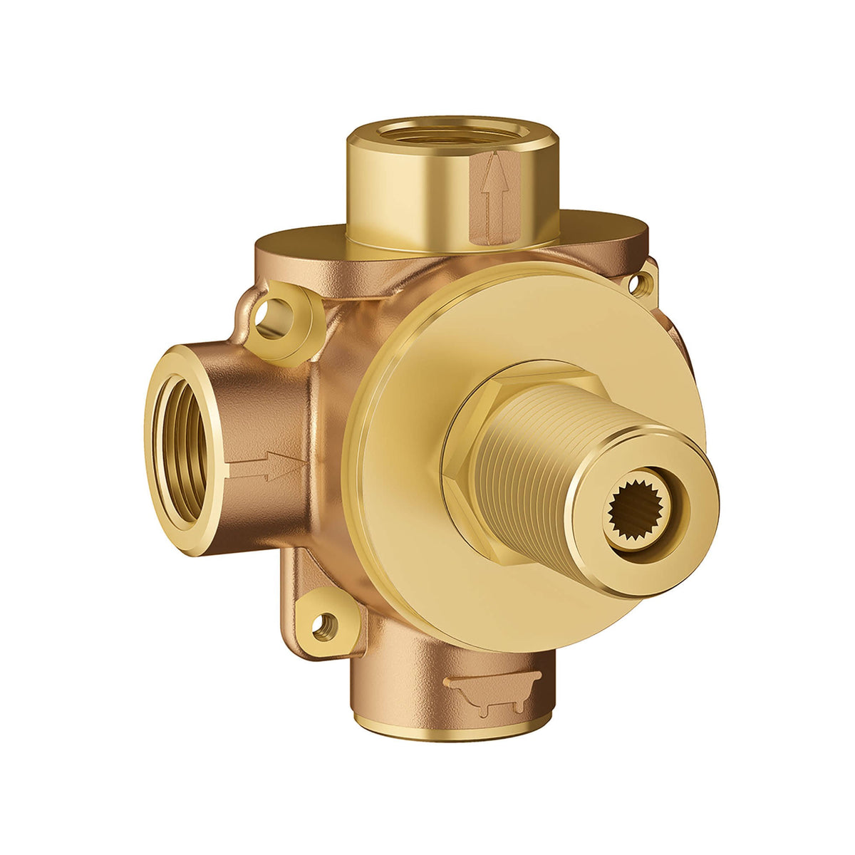 3-Way Diverter Rough-In Valve V601039