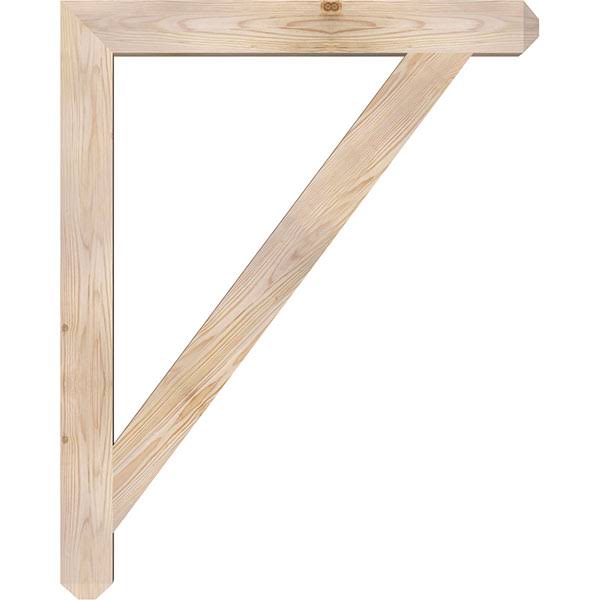 Traditional Craftsman Smooth Douglas Fir Bracket L769