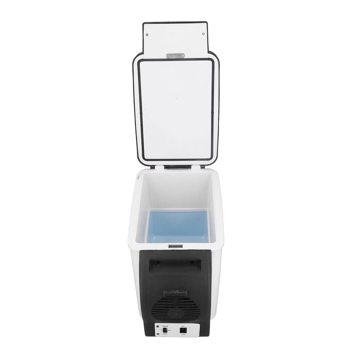 6L Portable Mini Fridge Black White L64609