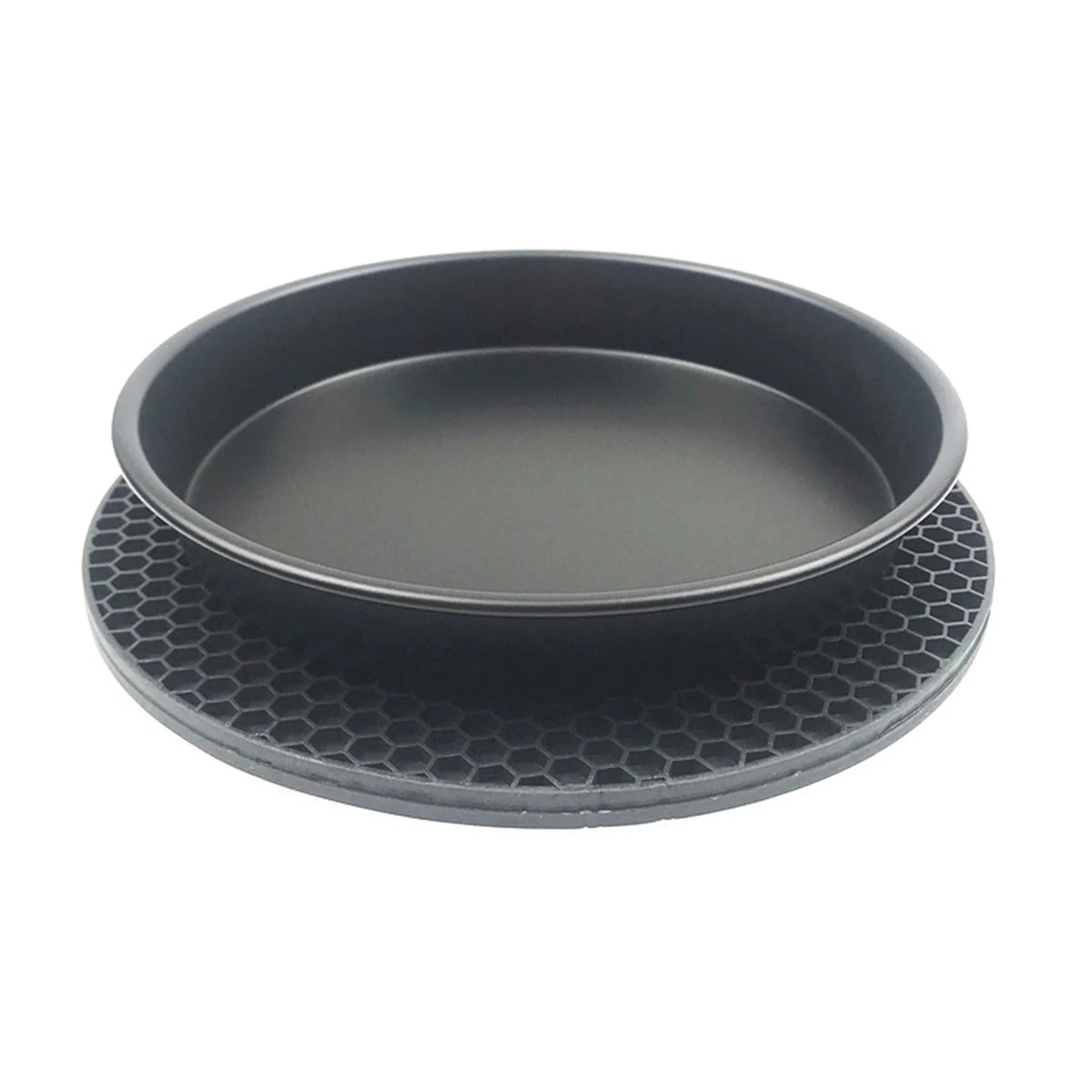 10Pcs Air Fryer Accessory Kit with Frying Pan Rack Pizza Tray Cupcake Mould Set K1984