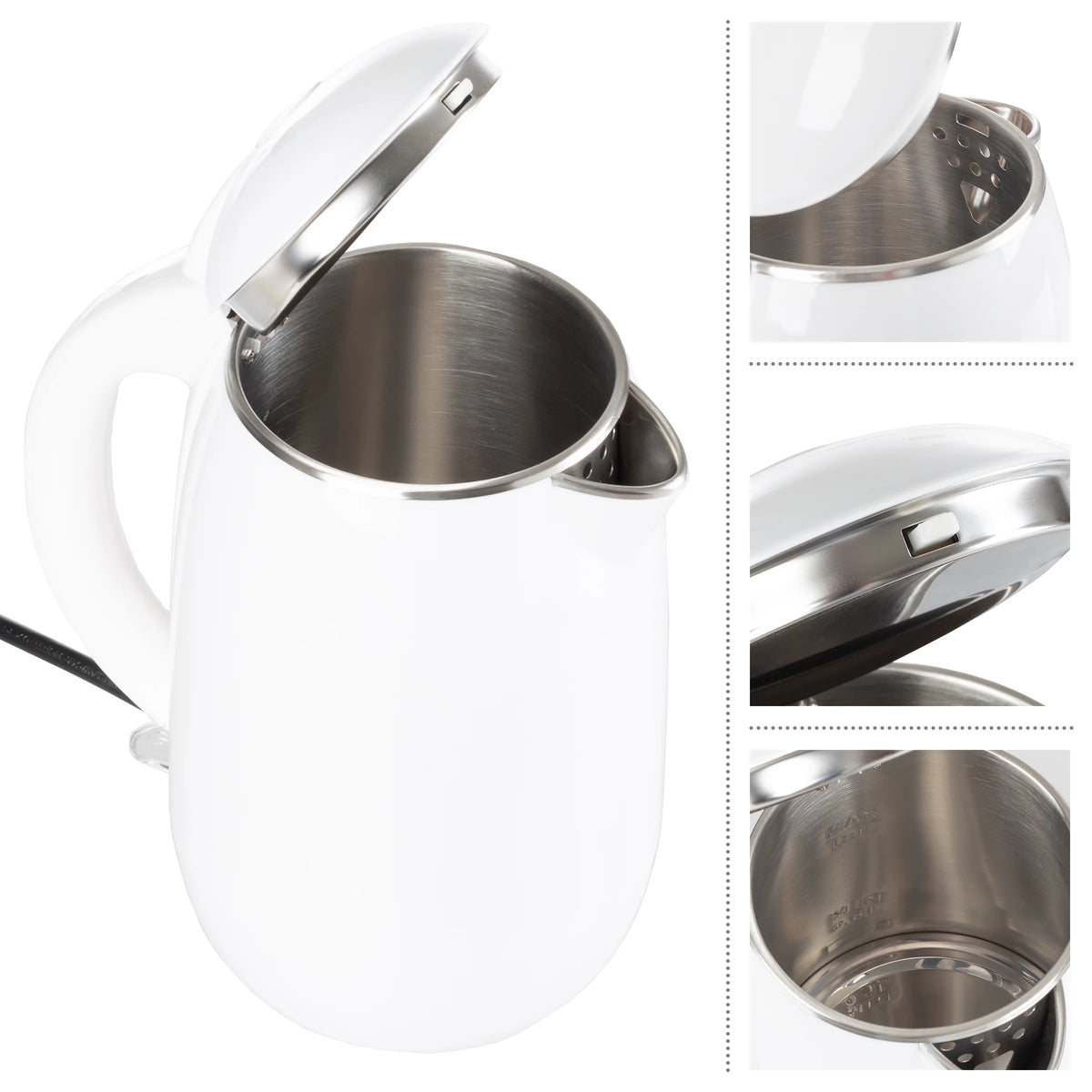 White 1.8L Electric Kettle Z9411