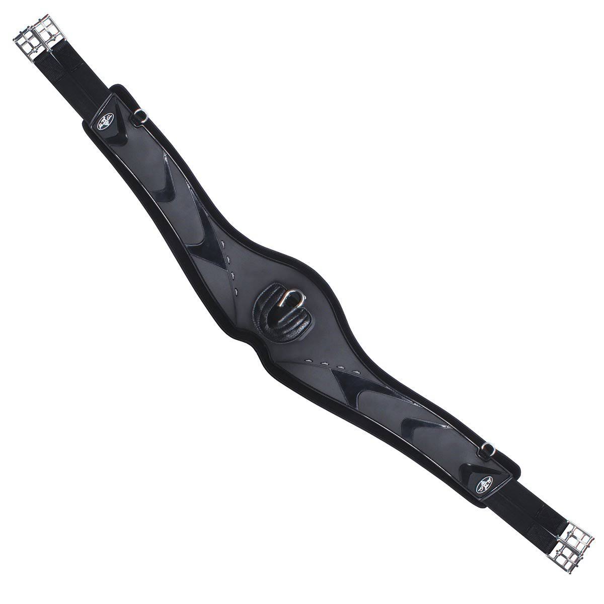 Contoured Jump Girth 48 Black R10607