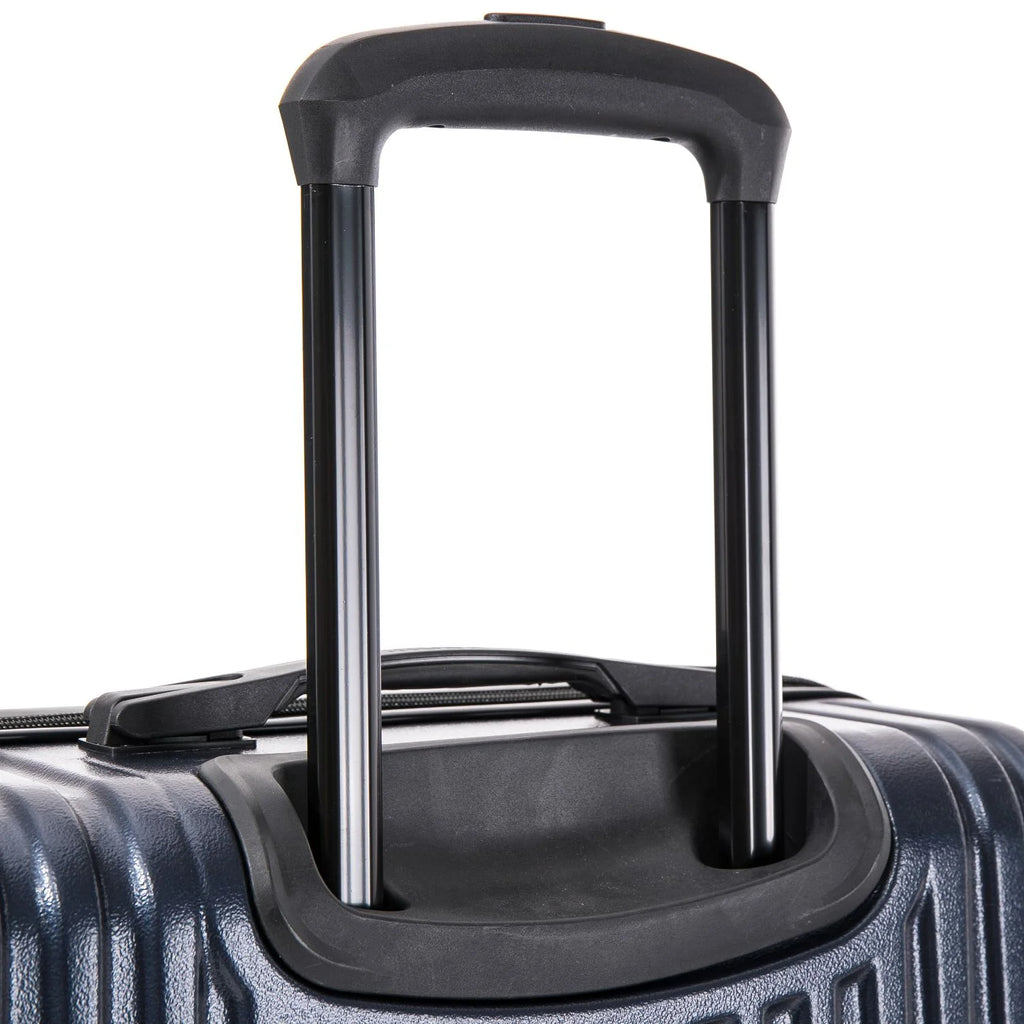 3-Piece Hardside Luggage Set with Spinner Wheels, 20"/24"/28", Navy Blue A6620