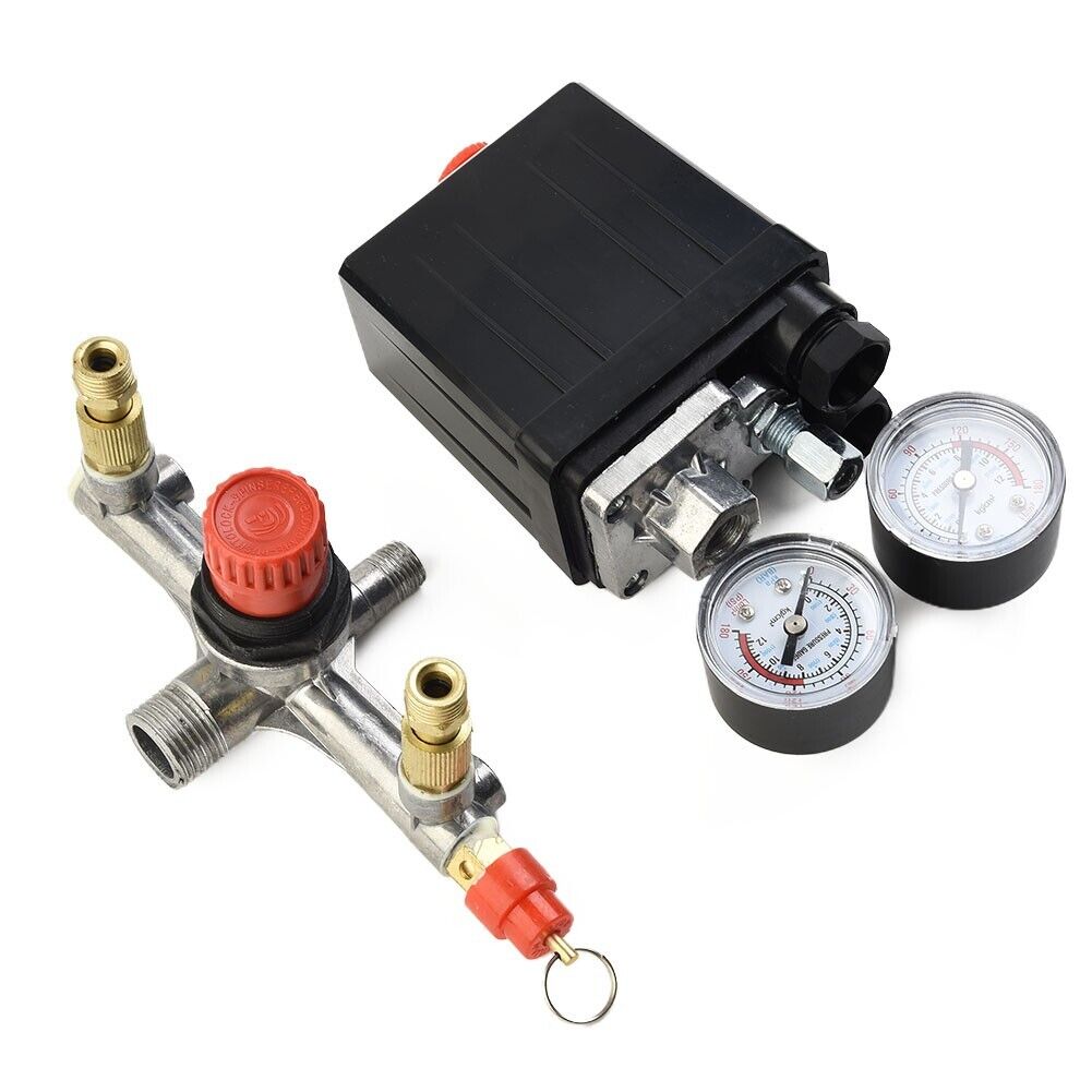 Parts Air Compressor Pressure Control Switch Valve Manifold Assembly Y908