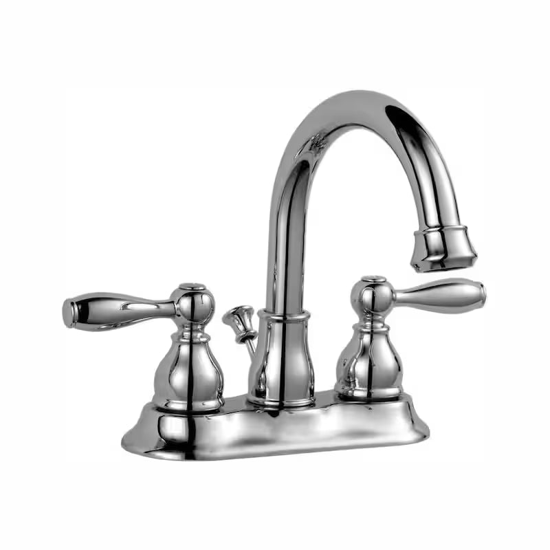 2-Handle High-Arc Bathroom Faucet in Polished Chrome F672086