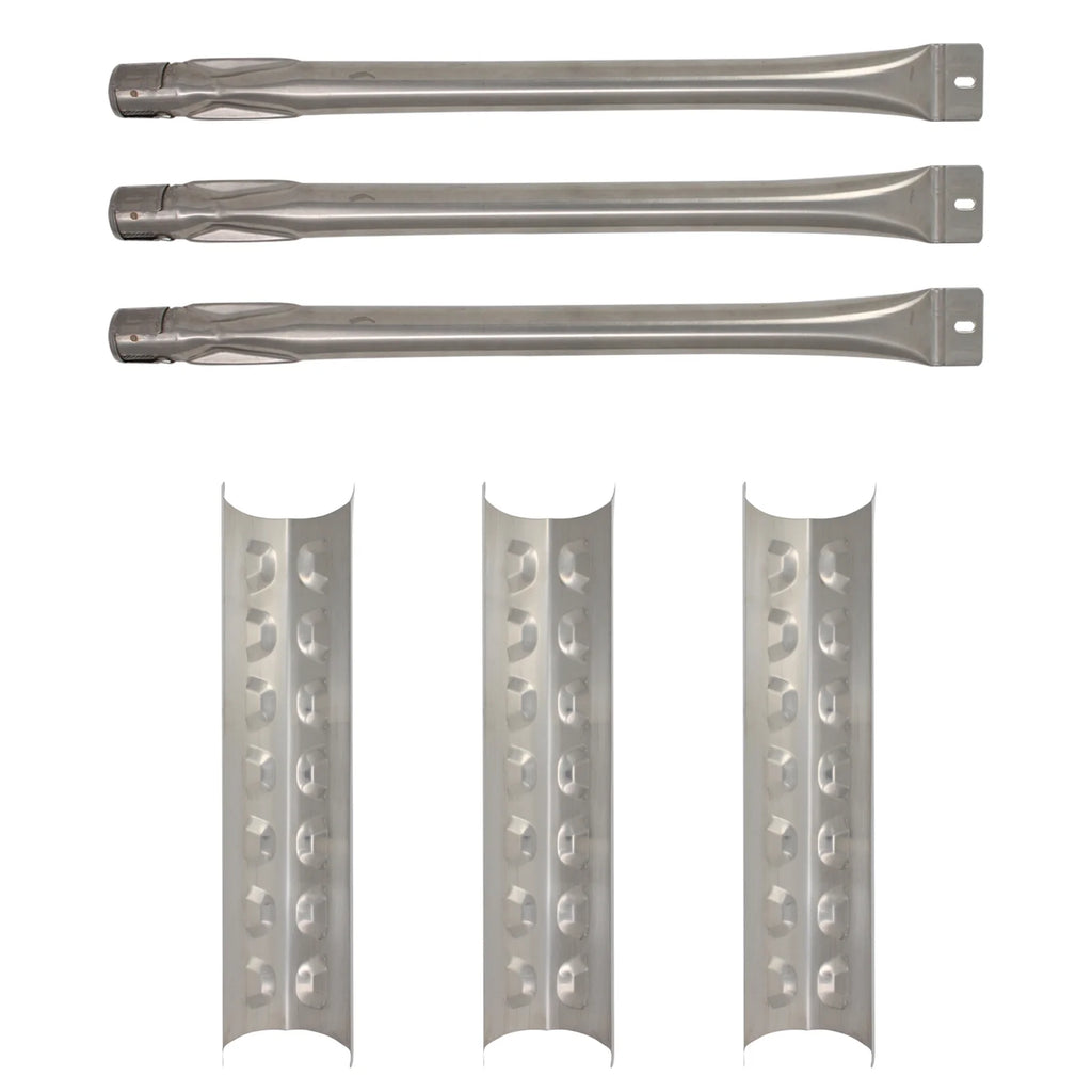 3-Pack Stainless Steel BBQ Gas Grill Tube Burner Replacement Parts K8024
