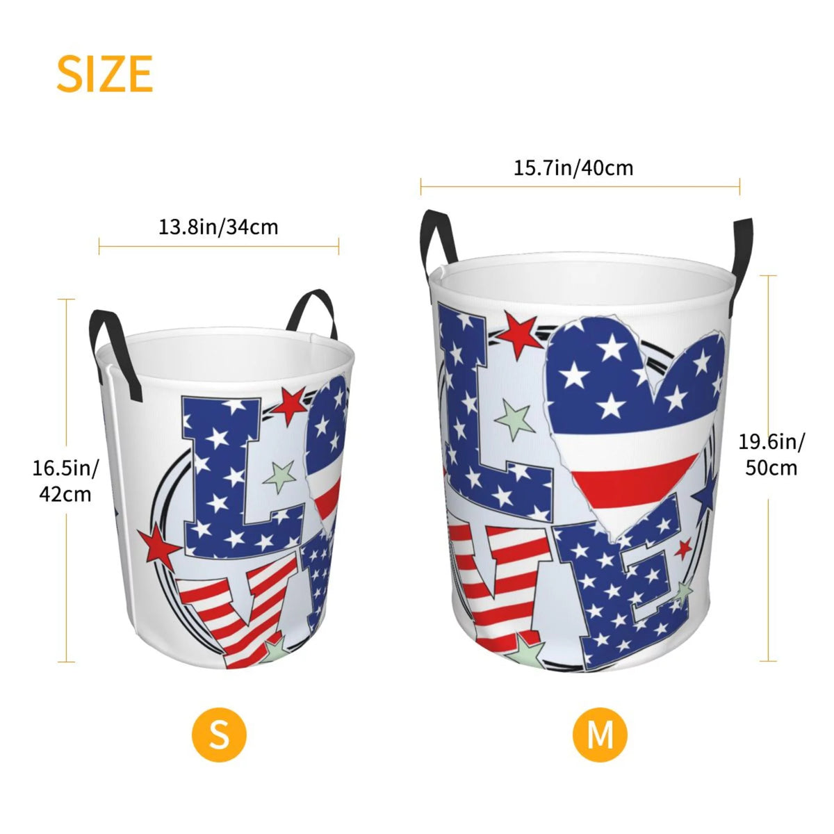 Round Waterproof Collapsible Laundry Basket F42297
