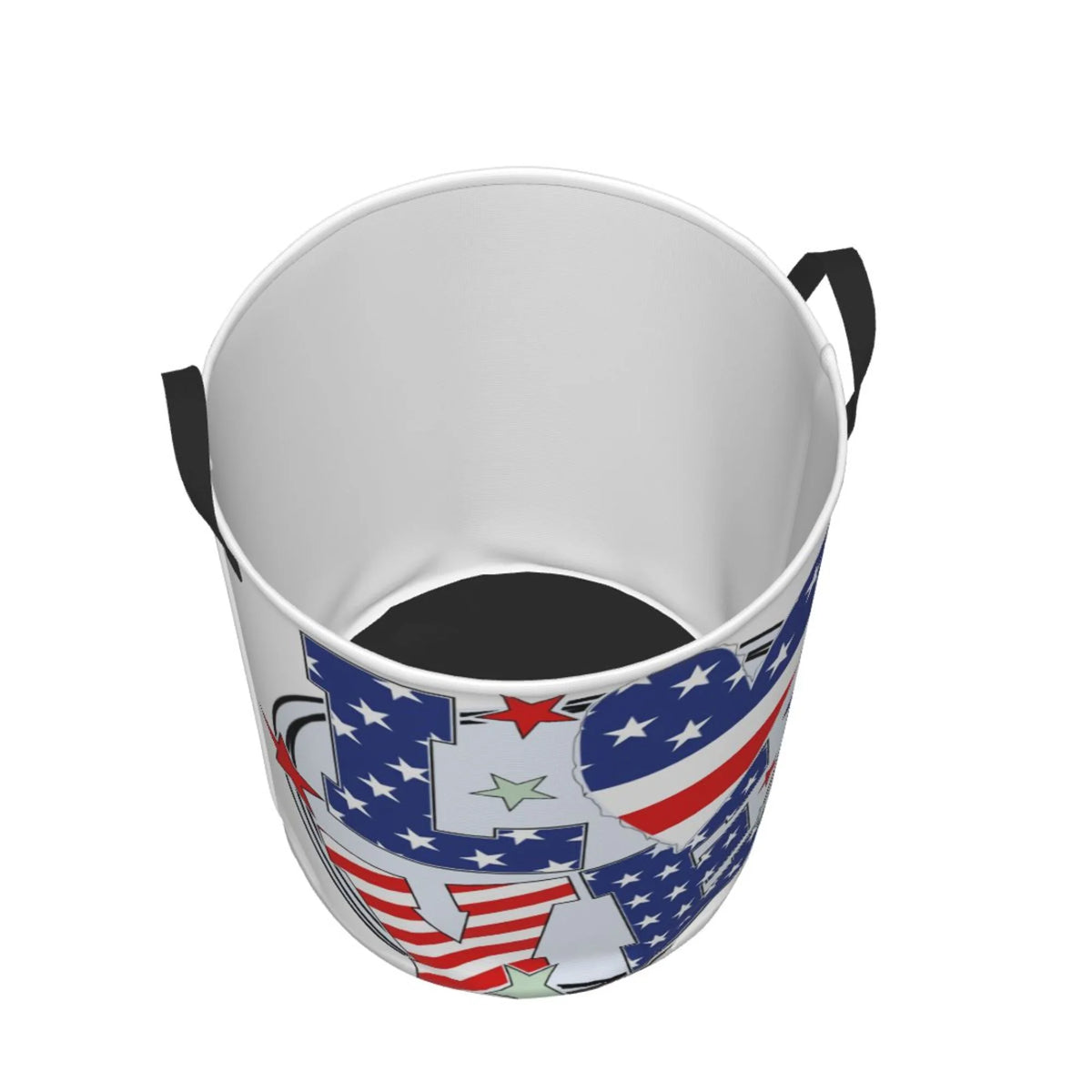 Round Waterproof Collapsible Laundry Basket F42297