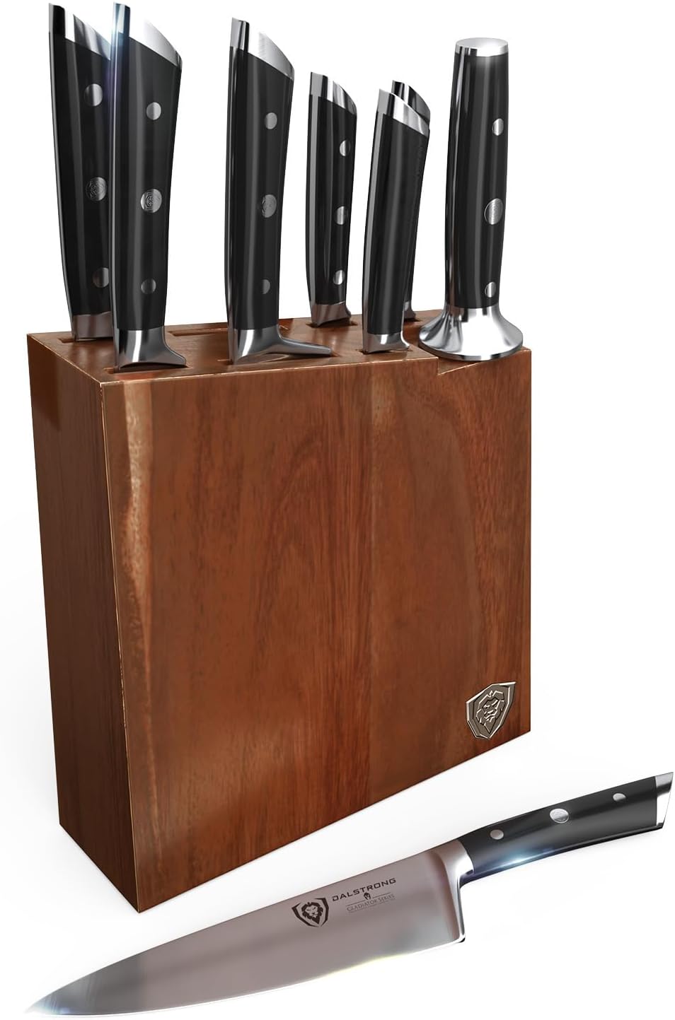 8 Piece German High Carbon Steel Kitchen Knife Set F645