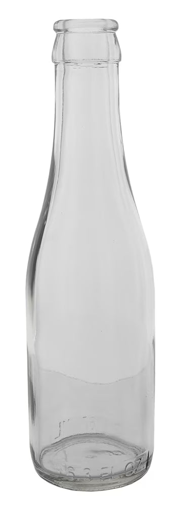 24 Clear Champagne Bottles B582481