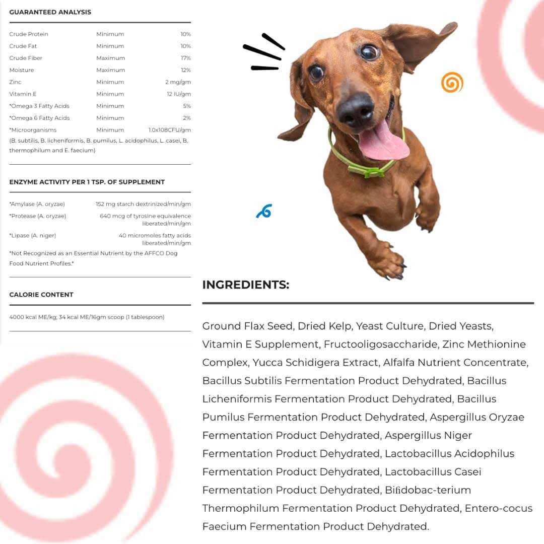 Probiotic Supplement for Dogs Omega 3 N8426