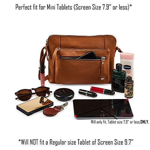 Small Soft Pebbled Real Leather Crossbody Shoulder Bag A697153