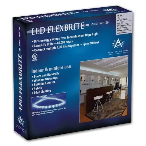 75ft Cool White LED Rope Light Kit P401