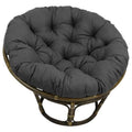 Solid Outdoor Spun Polyester Papasan Cushion G233