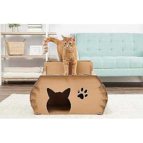 Cat Camper and Scratcher L7186